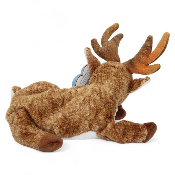 Ty Beanie Baby Roxie The Reindeer Plush Toy Red Nose 7.5" MWMT 2000 Collectible - Picture 3 of 6